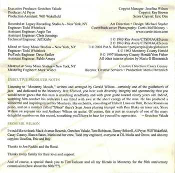 CD Gerald Wilson Orchestra: Monterey Moods