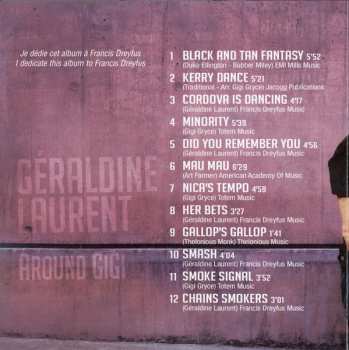 CD Géraldine Laurent: Around Gigi
