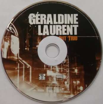 CD Géraldine Laurent: Time Out Trio