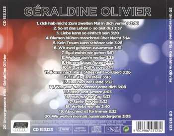 CD Géraldine Olivier: 20 Unvergessene Hits