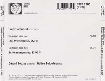 CD Franz Schubert: Die Winterreise, D.911 / Schwanengesang, D.957