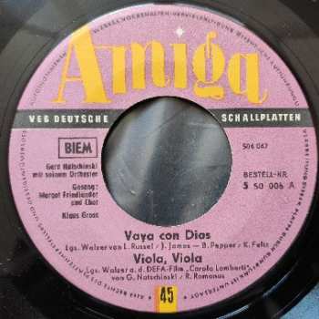 Album Orchester Gerd Natschinski: Vaya Con Dios / Viola, Viola / Tango Carina / Verträumte Melodien