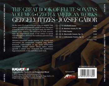 CD Gergely Ittzés: The Great Book Of Flute Sonatas: Volume 6 - Czech & American Works