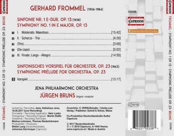 CD Jürgen Bruns: Symphony No. 1 Op. 13; Symphonic Prelude Op. 23