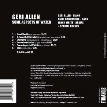 CD Geri Allen: Some Aspects Of Water