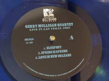 LP Gerry Mulligan Quartet: Live In Las Vegas 1963 CLR