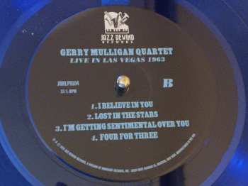 LP Gerry Mulligan Quartet: Live In Las Vegas 1963 CLR