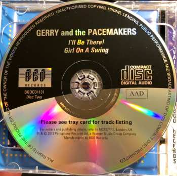 2CD Gerry & The Pacemakers: Don't Let The Sun Catch You Crying / Second Album / I'll Be There / Girl On A Swing