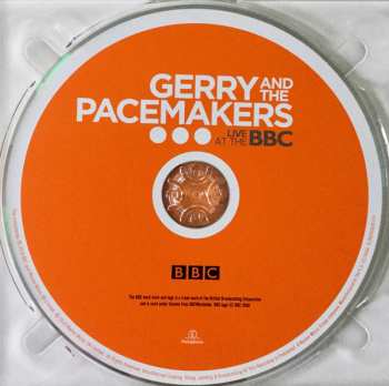 CD Gerry & The Pacemakers: Live At The BBC