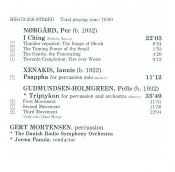 CD Gert Mortensen: I Ching - Psappha - Triptykon