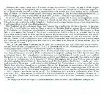 CD Gert Mortensen: I Ching - Psappha - Triptykon
