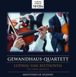 10CD Gewandhaus Quartett: Beethoven: Die Str