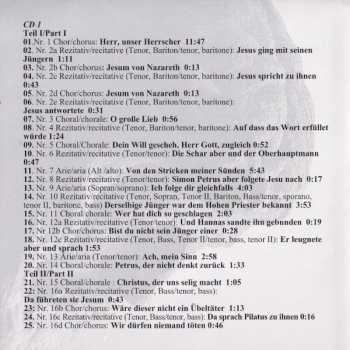 2CD Gewandhausorchester Leipzig: Die Johannespassion (BWV 245)