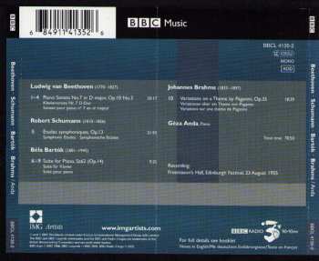 CD Géza Anda: Beethoven, Schumann, Brahms, Bartok