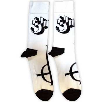 Merch Ghost: Ghost Unisex Ankle Socks: Symbol Mono (uk Size 7 - 11) 42 - 47