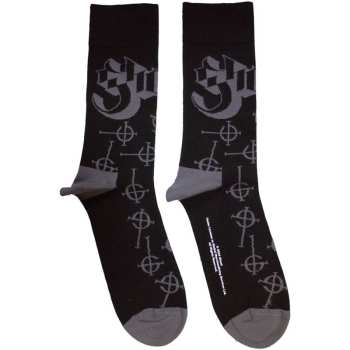 Merch Ghost: Ghost Unisex Ankle Socks: Symbol Pattern (uk Size 7 - 11) 42 - 47