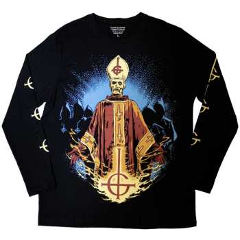 Merch Ghost: Long Sleeve Póló Papa & Radient Ghouls