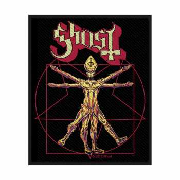 Merch Ghost: Felvarró The Vitruvian Ghost