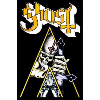 Merch Ghost: Textil poszter Clockwork Ghost