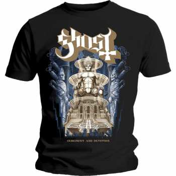 Merch Ghost: Póló Ceremony & Devotion 