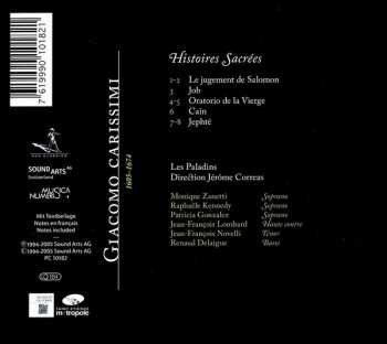CD Giacomo Carissimi: Histoires Sacré