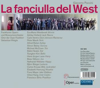 2CD Giacomo Puccini: La Fanciulla Del West