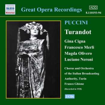 Album Giacomo Puccini: Turandot