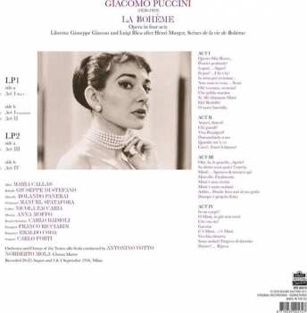 2LP Maria Callas: La Bohème