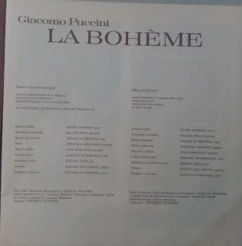 2LP/Dobozkészlet Giacomo Puccini: La Bohème (2xLP + BOX + BOOKLET)