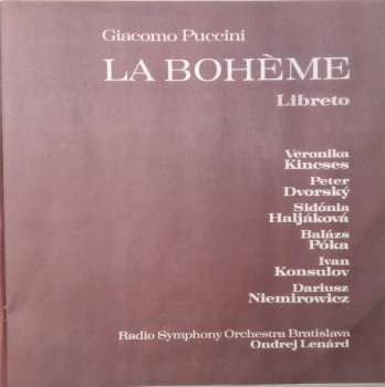 2LP/Dobozkészlet Giacomo Puccini: La Bohème (2xLP + BOX + BOOKLET)