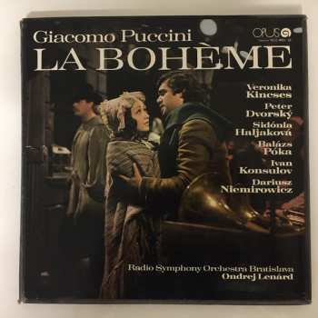 2LP/Dobozkészlet Giacomo Puccini: La Bohème (2xLP + BOX + BOOKLET)