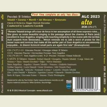 2CD Giacomo Puccini: Puccini: Il Trittico