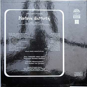 3LP/Dobozkészlet Giacomo Puccini: Madame Butterfly