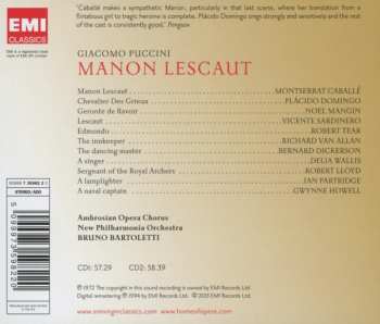 2CD Giacomo Puccini: Manon Lescaut