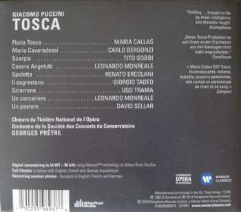 2CD Maria Callas: Tosca DLX