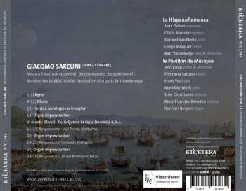 CD Giacomo Sarcuni: Missa À 5 Voci Con Stromenti