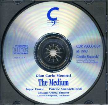 CD Gian Carlo Menotti: The Medium