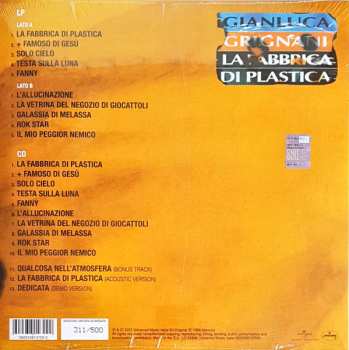 LP/CD Gianluca Grignani: La Fabbrica Di Plastica CLR | DLX | LTD | NUM