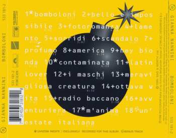 CD Gianna Nannini: Bomboloni