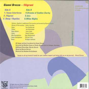 LP Gianni Brezzo: Filigrani