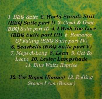 CD Giant Sand: Backyard BBQ Broadcast