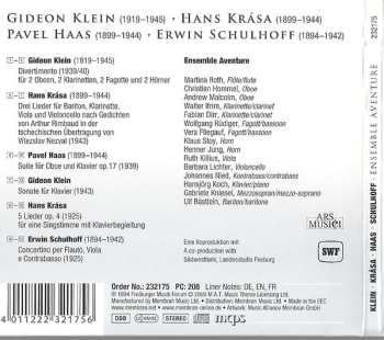 CD Pavel Haas: Ensemble Aventure