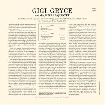LP Gigi Gryce And The Jazz Lab Quintet: And the Jazz Lab Quintet LTD