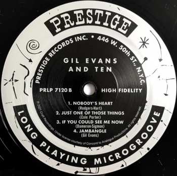 LP Gil Evans: Gil Evans & Ten LTD | NUM