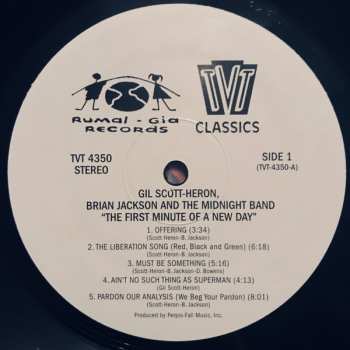 LP Gil Scott-Heron & Brian Jackson: The First Minute Of A New Day