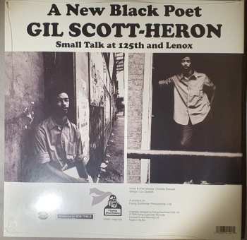 LP Gil Scott-Heron: Small Talk At 125th And Lenox