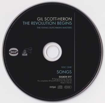 3CD/Dobozkészlet Gil Scott-Heron: The Revolution Begins (The Flying Dutchman Masters)