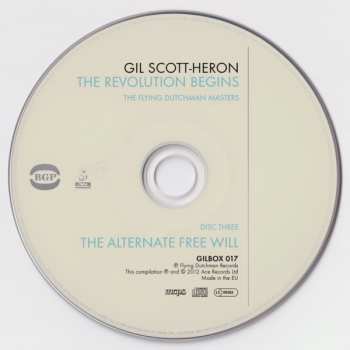 3CD/Dobozkészlet Gil Scott-Heron: The Revolution Begins (The Flying Dutchman Masters)