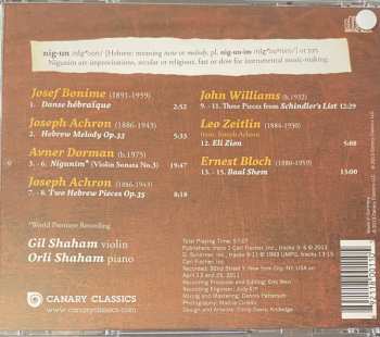 CD Gil Shaham: Nigunim . Hebrew Melodies