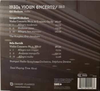 CD Sergei Prokofiev: 1930s Violin Concertos Vol 2